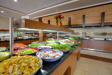 Açık büfe kahvaltı yan konut kompleksi