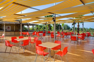 restoranda yan konut kompleksi