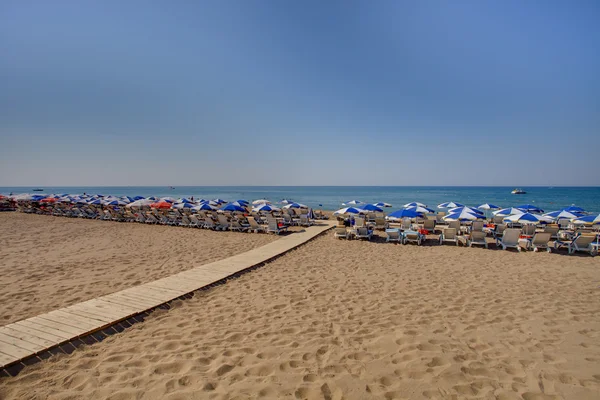 Une des plus belles plages de la Turquie — Photo