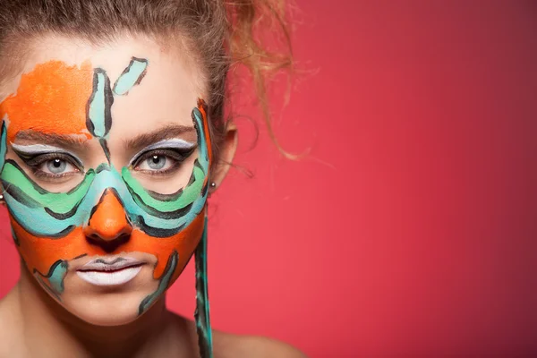 Face art — Stock Photo, Image