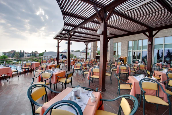 Restaurant im Hotel — Stockfoto