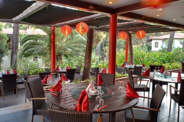 otel restoranında