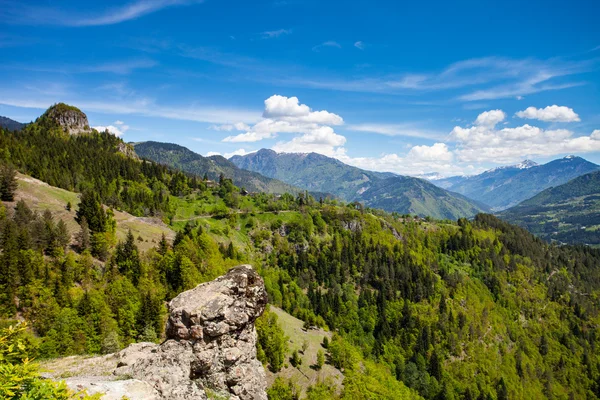 Berglandschap in Georgië, Kaukasus — Stockfoto