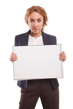 bir afiş holding iş kadını