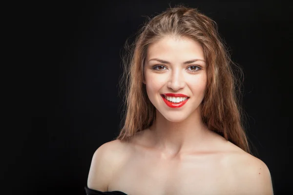 Mujer emocional con maquillaje —  Fotos de Stock