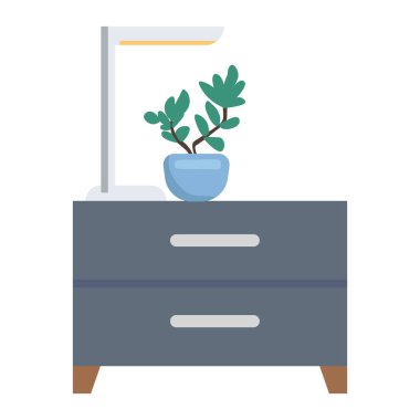 Yarı düz renk vektör nesneli çağdaş dolap. Tam boy beyaz. Yatak odası mobilyaları web grafik tasarımı ve animasyonu için basit çizgi film tarzı illüstrasyon