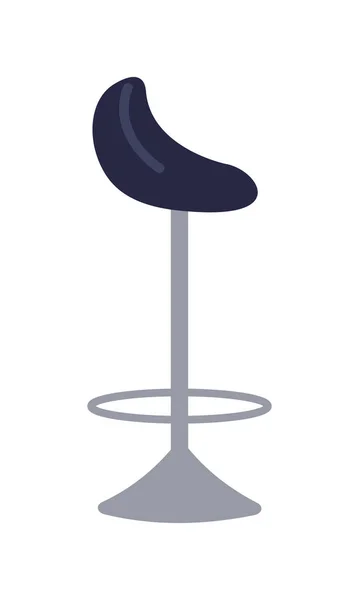Bar Stool Semi Flat Color Vector Object Seating Kitchen Bar — Image vectorielle
