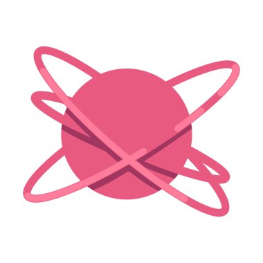 Kimya ve fizik yarı düz renk vektör nesnesi üzerinde çalışıyorum. Moleküller ve atomlar. Fizik bilimi. Tam boy beyaz. Web grafik tasarımı ve animasyonu için basit çizgi film stili çizimi