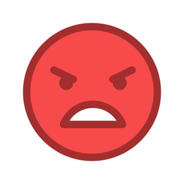 Kızgın ve kızgın müşteri yarı düz renk vektör nesnesi. Tam boy beyaz. Tüketici görüşü. Web grafik tasarımı ve animasyonu için istemci değerlendirmesi basit çizgi film stili çizimi