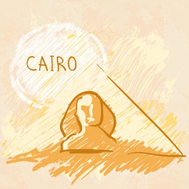 Piramitler ve Sfenks, cairo, Mısır