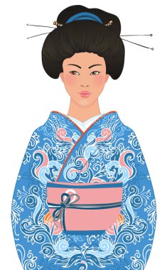 güzel bir Japon kadın