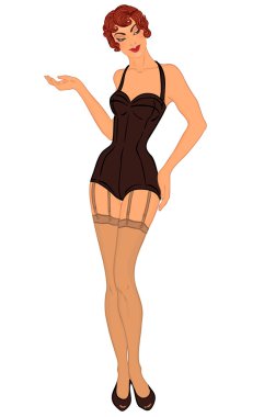 Pinup: mayo, seksi Bayan.