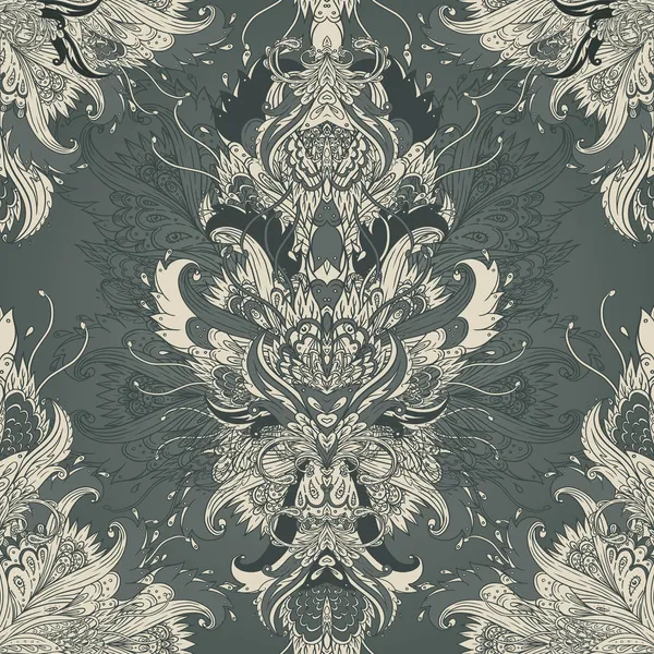 Modèle baroque vintage — Image vectorielle