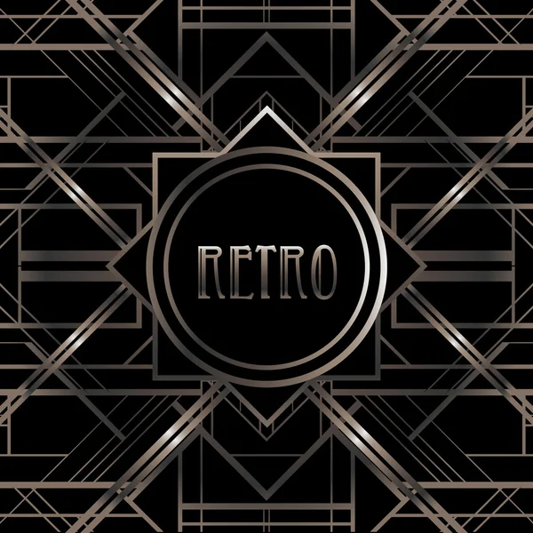 Fondo vintage. Estilo 1920. — Vector de stock