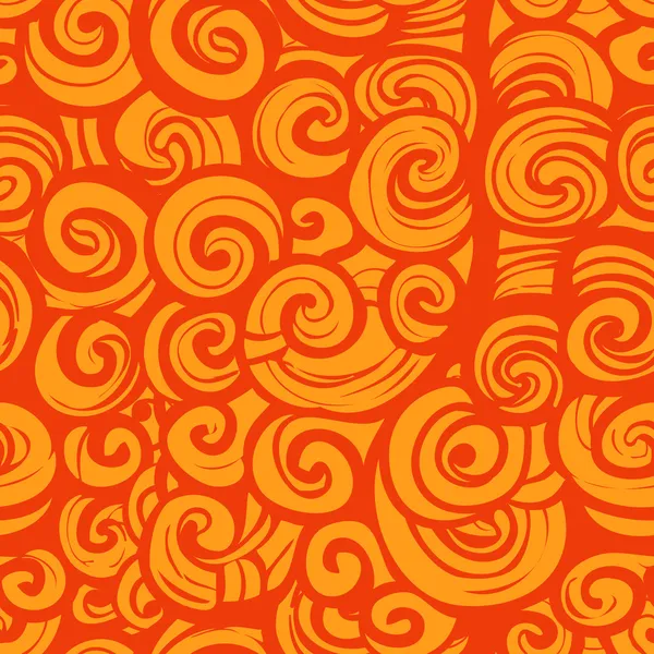 Seamless pattern with swirls — Stock Vector