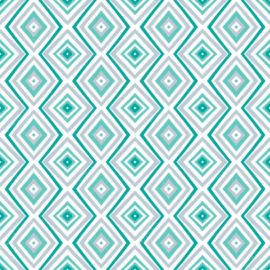 Ethnic rhombus pattern in retro colors