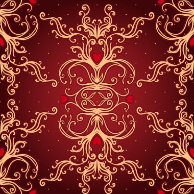 antika arka plan barok süslü tasarlamak