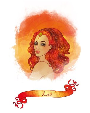 güzel bir kız olarak Leo Burcunuz