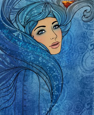 güzel bir kız olarak Kova Astroloji üye