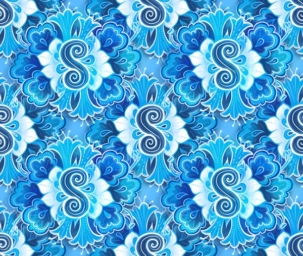 Blue seamless pattern — Stock Photo, Image