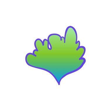 Renkli çiçek, retro 60 'lar, 70' ler hippi tarzı. Vintage psychedelic vektör tasarım elementleri. Beyazda izole edilmiş. Çıkartmalar, yamalar ve tekstil baskıları için harika.