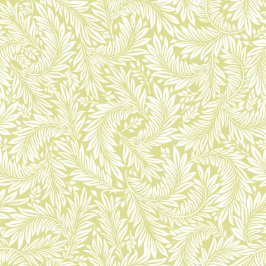 Çiçeksel, eski duvar kağıtları için dikişsiz desen. Büyülü Vintage Çiçekleri. Sanat ve el sanatları hareketi ilham verici. Ambalaj kağıdı, duvar kağıdı, kumaş ve moda kıyafetleri için tasarım.