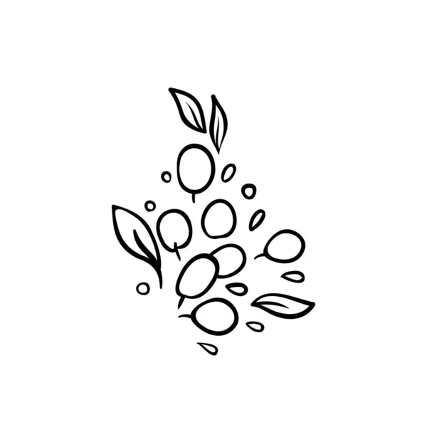 Geometrik Gül Çiçeği Art Deco Stili Vektör Logosu Tasarımı Şablonu — Stok Vektör