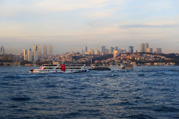 Mořský Autobus Bosporu Istanbul — Stock fotografie