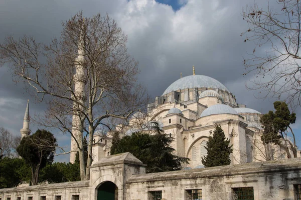 Τζαμί Suleymaniye Κωνσταντινούπολη Τουρκία — Φωτογραφία Αρχείου