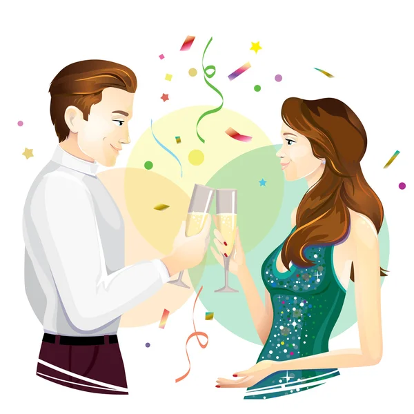 New Year's Eve — Stock Vector