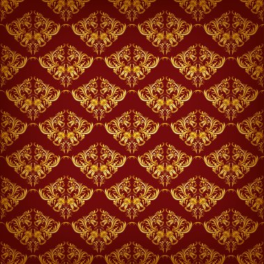 Damask Çiçeksiz desen.