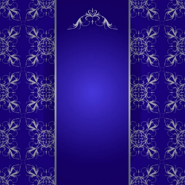 Elegancki tło z ornament koronki — Wektor stockowy