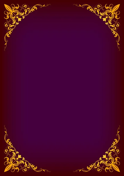 Elegante sjabloon voor wenskaart, uitnodiging — Stockfoto