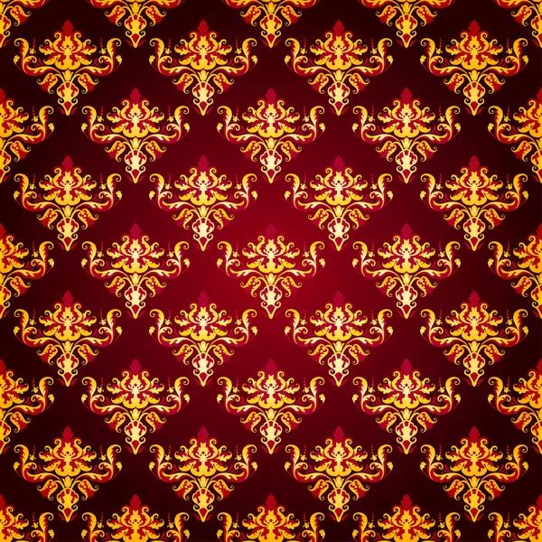 Damask seamless floral pattern. — Stock Photo, Image