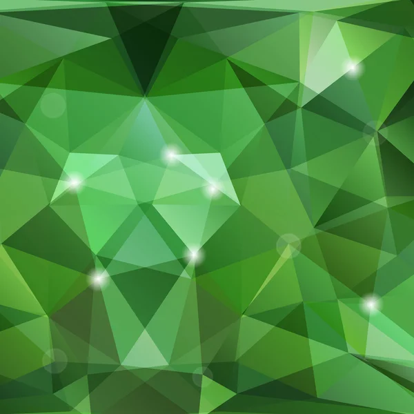 Triangles fond avec des formes géométriques — Image vectorielle