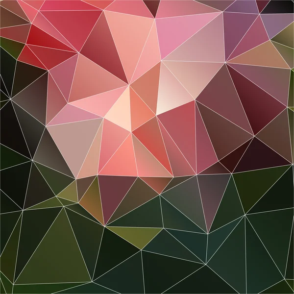 Fondo poligonal abstracto vectorial — Archivo Imágenes Vectoriales