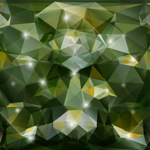 Fondo verde geométrico abstracto vectorial — Archivo Imágenes Vectoriales