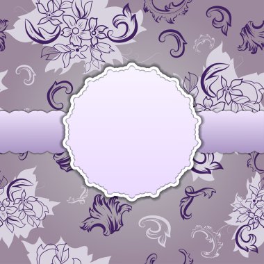 vintage sorunsuz ile tebrik kartı