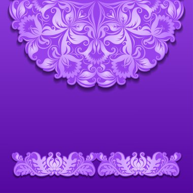 gölge ile vektör dantel modeli