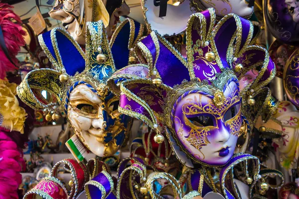 Carneval čas, karnevalové masky Stock Fotografie