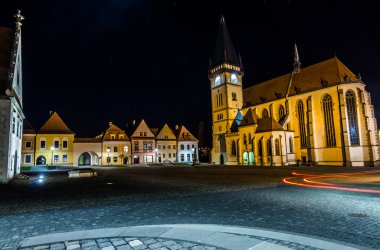 Bardejov kare ışıklar