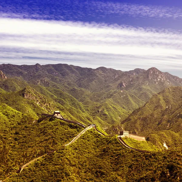 Grande muro di porcellana — Foto Stock