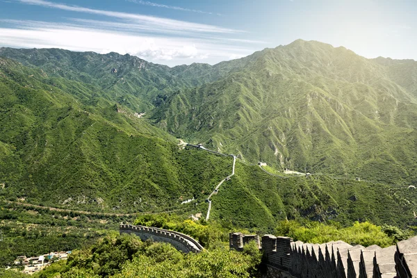 Grande muro di porcellana — Foto Stock