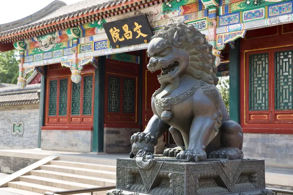 Kinesiska lejon — Stockfoto
