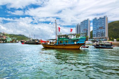 Hong kong, geleneksel junks Aberdeen