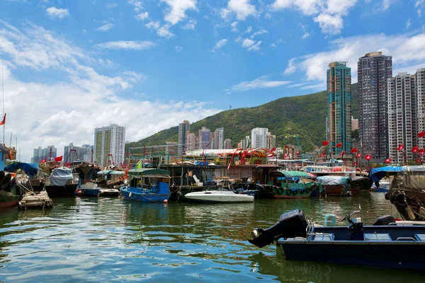 Hong kong, tradiční hoduje v aberdeen — Stock fotografie