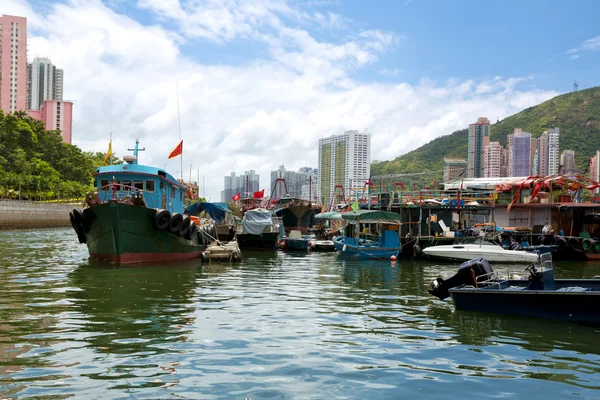 Hong kong, tradycyjne odpadki w aberdeen — Zdjęcie stockowe