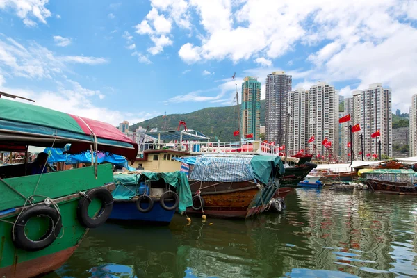 Hong kong, tradiční hoduje v aberdeen — Stock fotografie