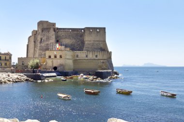 Castel dell'ovo, Napoli, İtalya