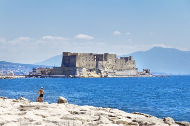 Castel dell'ovo, Napoli, İtalya